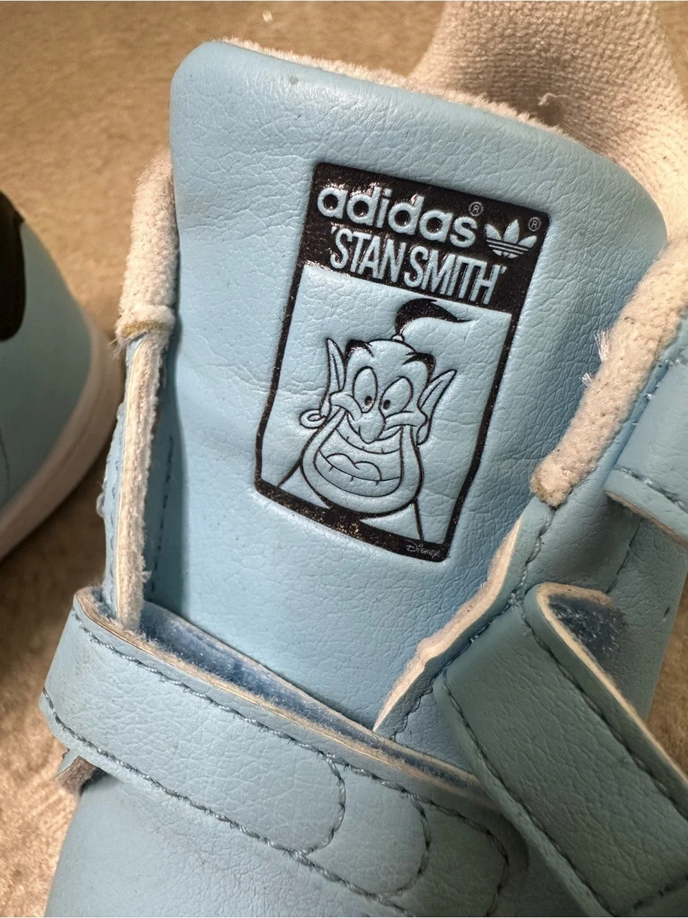 ADIDAS STAN SMITH DISNEY BLUE TODDLER SNEAKERS SZ 7